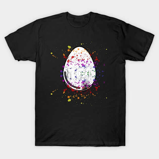 Easter Egg Prepare To Dye T-Shirt by Boo Face Designs